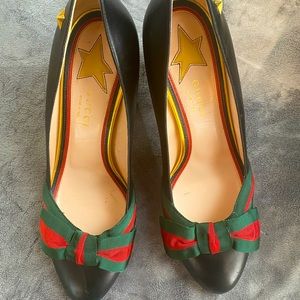 Black Gucci heels